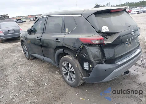 2021 Nissan Rogue Sv Fwd z USA, uszkodzony, nr VIN 5N1AT3BA5MC833344